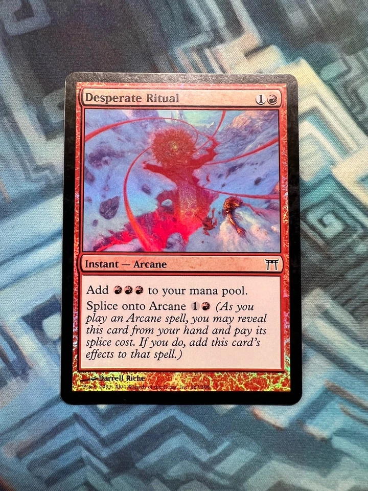 MTG Foil Desperate Ritual EX/LP- Champions of Kamigawa - Image 1 of 4