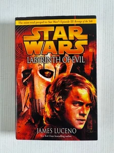Star Wars Labyrinth of Evil James Luceno 1st Edition Hardcover 2005 - Picture 1 of 11