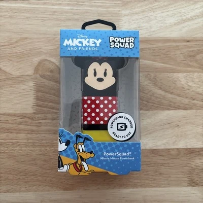 Banco de alimentación Minnie Mouse - Escuadrón de energía cargado 5000 mAh NUEVO Foto 1 de 4