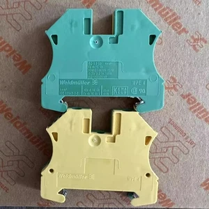 10 Pcs./Lot New Weidmuller WPE 4 Ground Terminal 1010100000 - Picture 1 of 3