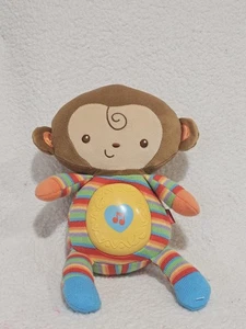 Fisher Price Snugamonkey Plush Musical Light-Up Bedtime Soother Monkey Works - Picture 1 of 8