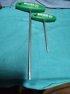 2 llaves de mango Wiha Torx T10, T20 hechas en Alemania - Imagen 1 de 5