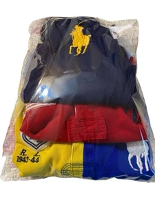 Polo Ralph Lauren Boys Big Pony Lot of 3 SZ (10-12) MED Red, Blue/Yellow, Blue - Picture 1 of 24