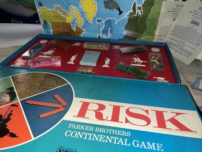 VNTG 1968 RISK - CONTINENTAL GAME Parker Brothers  Complete, Never Played! - Image 1 of 4