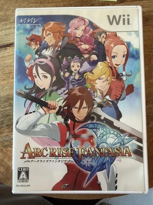 Arc Rise Fantasia Nintendo Wii Video Game JRPG Japan CERO A Complete RVL-P-RPJJ - Image 1 of 3