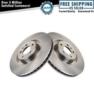 Front Disc Brake Rotor LH RH Kit Pair Set of 2 for Audi A6 A7 A8 - Picture 1 of 5