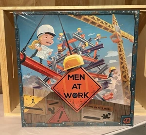 Pretzel Games Boardgame Men at Work Box NM Sealed! - Picture 1 of 2