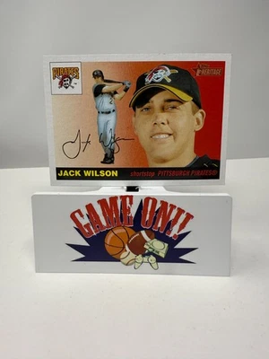 2004 Topps Heritage Baseball Jack Wilson Card #346 - Image 1 of 2