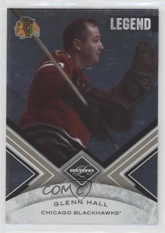 2010-11 Limited Legend /299 Glenn Hall #153 HOF - Image 1 of 2