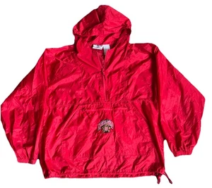 Vintage Maryland Terrapins 1/2 Zip Windbreaker Pullover Jacket Men's L - Picture 1 of 11