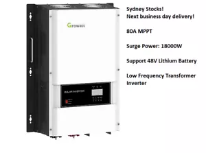 Growatt Off Grid System: SPF6KT HVM Inverter+ Hope48V 5.5kWh Lithium Battery - Picture 1 of 13