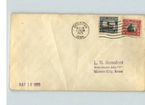 NORSE AMERICAN, 1925 First Day of Issue canc. DECORAH, IOWA, both stamps # 620 & - Picture 1 of 1