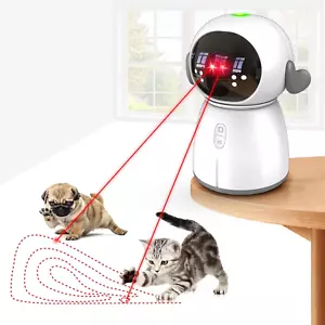 Juguete láser automático para gatos de interior perros recargable láser interactivo juguetes para gatos - Imagen 1 de 1