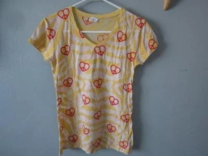 NEW PEACE AND LOVE BURNOUT TEE JUNIORS SIZE M MEDIUM T-SHIRT 79AH - Picture 1 of 1