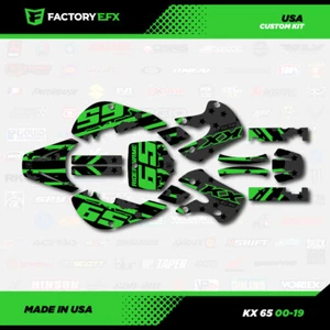 Kx65 USA Green Flag Racing Graphics fits Kawasaki Kx 65 99-24 Graphic Decal Kit - Picture 1 of 5