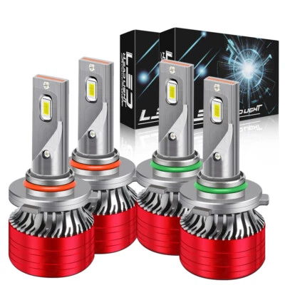 Kit de bombillas LED blancas Hi Lo para Toyota Matrix XRS Wagon 4 puertas 2003-2008 Foto 1 de 4