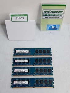 RAM / Arbeitsspeicher / Hynix / HMP125U6EFR8C-S6 AB / 4x2 GB / PC2-6400U - Bild 1 von 2