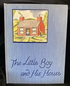 The Little Boy And His House By Stephen Bone And Mary Adshead, 1937 - Picture 1 of 15