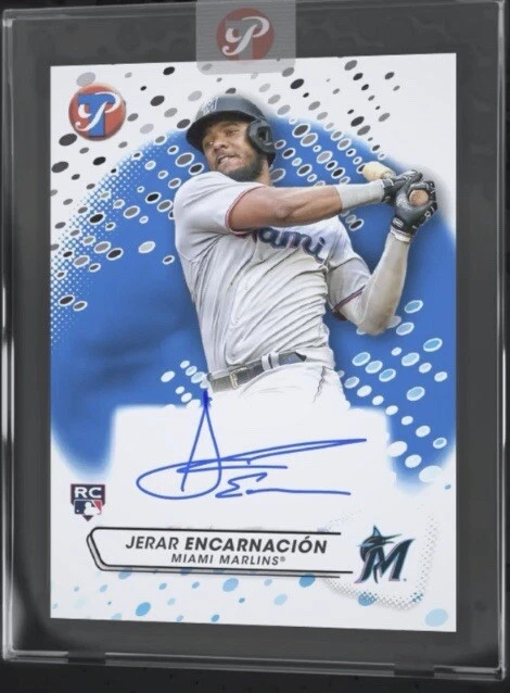 [DIGITAL] Topps Bunt - Jerar Encarnacion Pristine 23 S1 - Blue Encased Signature - Image 1 of 1