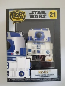 Star Wars Funko POP PIN 21 R2-D2 DROID Coleccionable Esmalte Pin Soporte Extraíble - Imagen 1 de 5