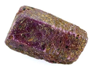 420.35 Carat 1 3/4 Inch Natural Ruby Crystal Rough Prismatic Gem Gemstone EC14 - Picture 1 of 7