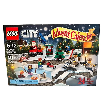 LEGO City Town 60099 Advent Calendar Building Kit Christmas Village Holiday - Image 1 of 4