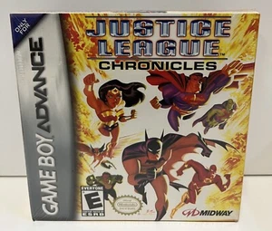 JUSTICE LEAGUE CHRONICLES NINTENDO GAME BOY ADVANCE NEW FACTORY SEALED NTSC USA - Imagen 1 de 14