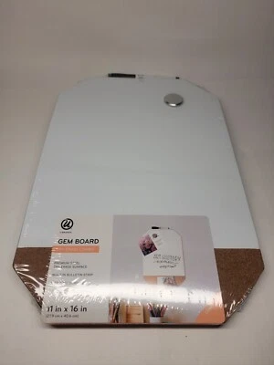Placa U Brands GEM combo apagamento a seco 11" x 16" - Imagem 1 de 2