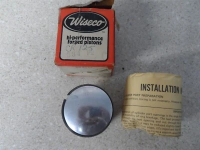 Juego de pistones y anillos Wiseco O/S 0,20 Honda 1973-78 CR125 MT125 334P2 NUEVO DE STOCK Foto 1 de 4