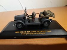 MB Mercedes Benz 200V G5 W152 1938 Gebirgstruppen Ausführung 1:43 IXO (083)