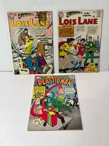 Lois Lane #50 #59 & Plastic Man #2 VG/FN - F/VF LOT - Picture 1 of 7