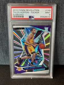 2019-20 Panini Revolution Sunburst #148 Talen Horton-Tucker RC /75 PSA 9💎 - Bild 1 von 2