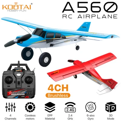 KOOTAI A560 2.4G 4CH Brushless 200M EPP Gliding Remote RC Airplane Fixed-wing - Image 1 of 4