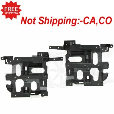 New For CHEVROLET SILVERADO For 2003-2007 LH & RH Headlight Mounting Panel 2Pc - Image 1 of 4