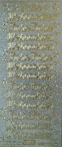 Stickerbogen Weihnachten  Frohe Weihnachten silber gold glitzer  Neu - Bild 1 von 1