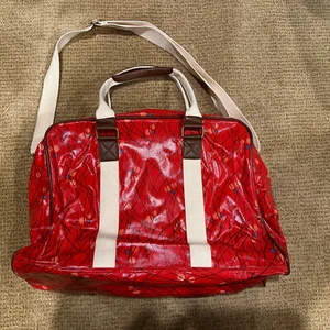 Louche London rote Reisetasche Top Zustand - Bild 1 von 11