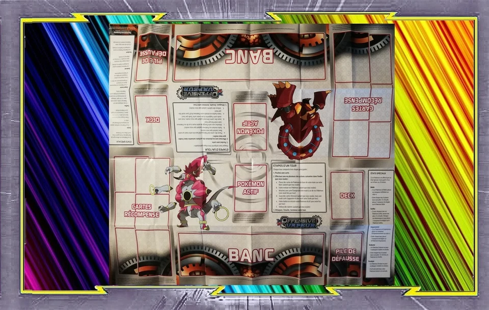 Tapis de Jeu - Playmat - Pokemon : Volcanion Et Hoopa - XY11 - Photo 1/1