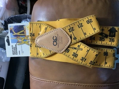 Suspensores de equipo de trabajo CLC 2" regla de cinta de alta resistencia #110RUL ToolWorks nuevo en tarjeta Foto 1 de 2