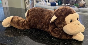 Aurora Flopsies Monkey Plush Brown Tan Animal 28" Large Stuffed Plush Rare - Picture 1 of 15