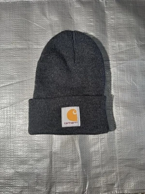 Gorro chapéu relógio acrílico Carhartt | unissex criança 2-4 anos | cinza - Imagem 1 de 4