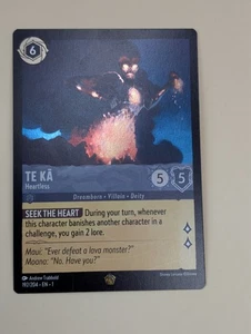 Te Ka - Heartless (Cold Foil) 192/204 Lorcana: The First Chapter Legendary - Bild 1 von 10