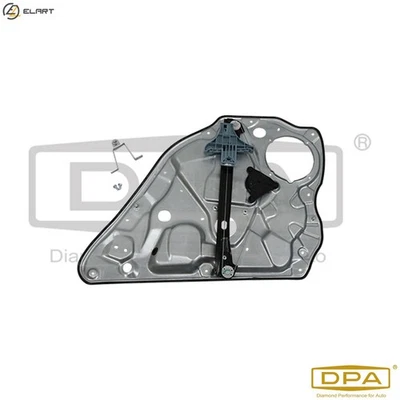WINDOW REGULATOR 88390295402 FOR VW BZG/BBM/AWY/BMD/AZQ/BME 1.2L AMF/BAY 1.4L - Image 1 of 4