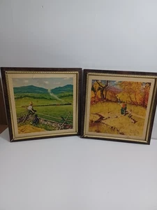 Norman Rockwell Sweet Memories Prints Painting (2) Sold Without Frames 1960's? - Picture 1 of 14