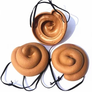 1pcs Funny Simulation Poop Hat Novelty Carnival Party Hat Dress-up Cosplay - Picture 1 of 12