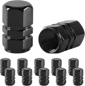 JUSTTOP 12pcs Universal Car Tire Valve Stem Caps Air Covers for Auto Bike Truck - Picture 1 of 6
