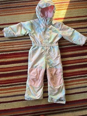 Lands End 4t winter sniwsuit upper fleece lined - Image 1 of 3