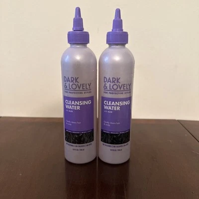 深色可爱洁面水含芦荟 8 盎司温和清洁头发和头皮 — 第 1/2 张图片