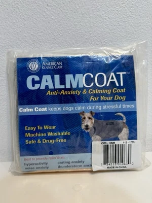 American Kennel Club Dog Calming Coat Size XSmall 10-18 Lbs 13”-18” Extra Small - Image 1 of 3
