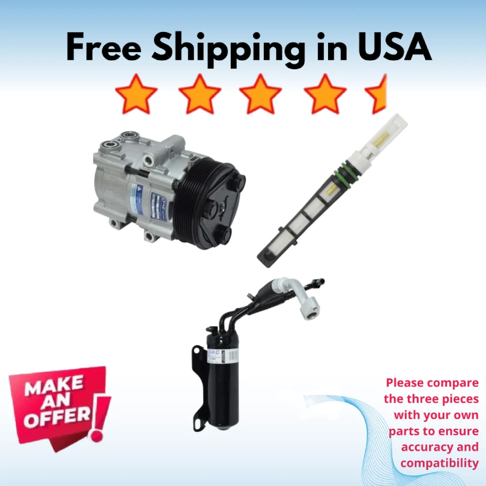 Kit Compressor A/C Fit Ford E-450 Super Duty 2007 - Image 1 of 1