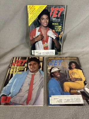 1980 /81 /83 JET Magazine Early Young MICHAEL JACKSON Lot Of 3 -FREE MAIL - Image 1 of 4